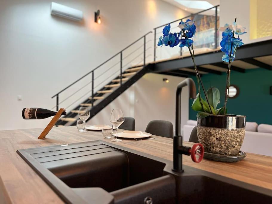 Ferienwohnung Loft Design Lapalud Exterior foto