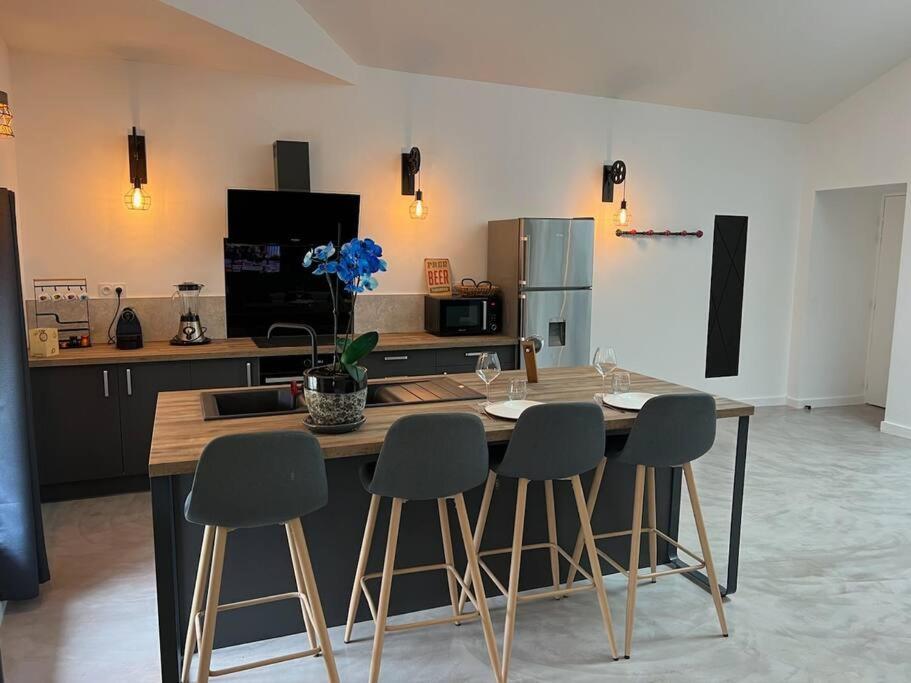 Ferienwohnung Loft Design Lapalud Exterior foto